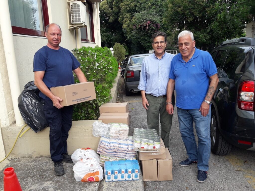 Δωρεά τροφίμων στο Αγάπης Μέλαθρον «Ο Άγιος Χαράλαμπος»
