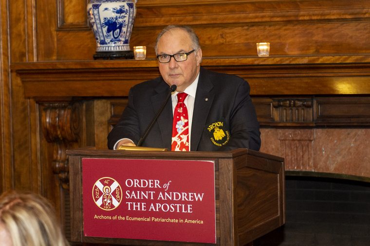 National Commander of U.S. Archons Honors Archbishop Elpidophoros