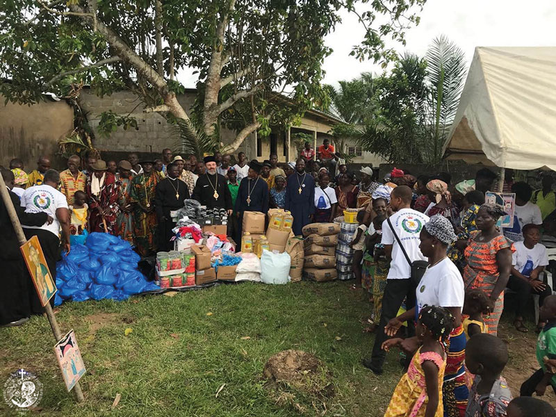 Φορτία αγάπης για την Ακτή Ελεφαντοστού