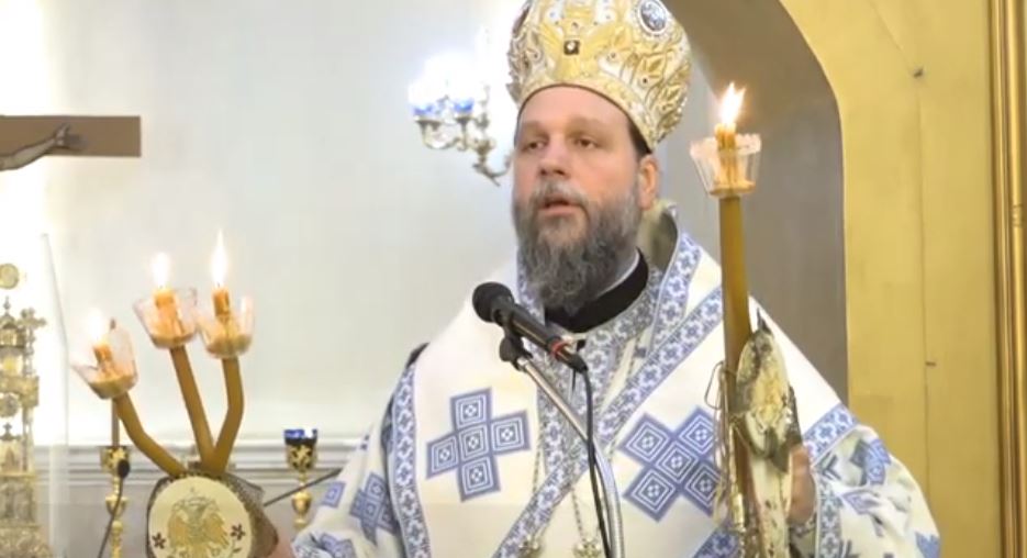 Ο Νέας Ιωνίας Γαβριήλ στον Ι.Ν. Κοιμήσεως Θεοτόκου Πρασίνου Λόφου Ηρακλείου