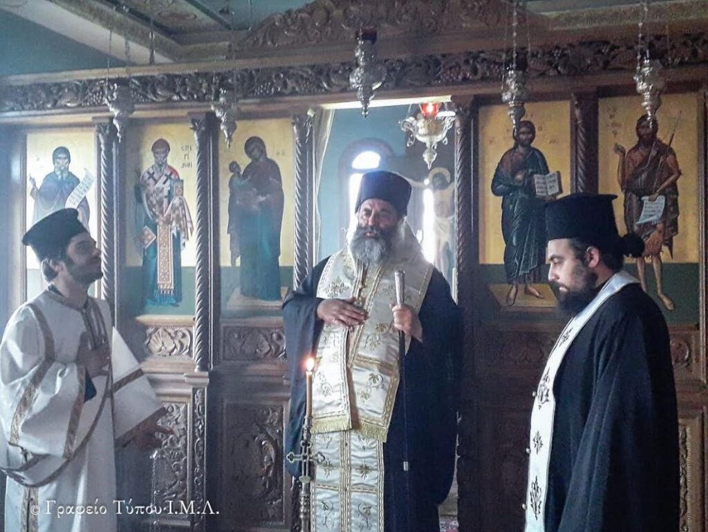Επισκοπείο Λαγκαδά: Τρισάγιον υπέρ του μακαριστού Μητροπολίτου