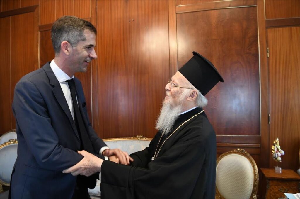 Новият кмет на Атина се срещна с Вселенския патриарх