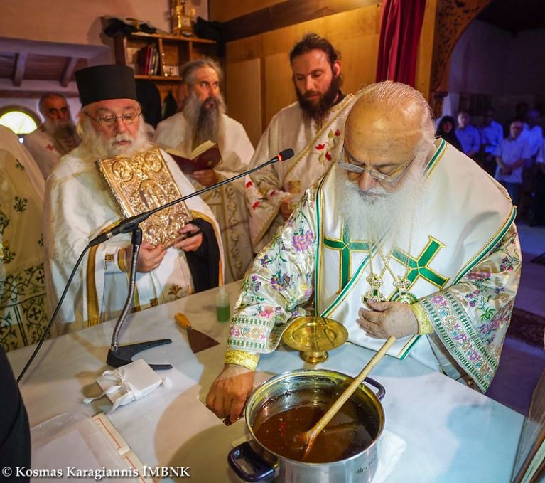 Εγκαινιάστηκε ο Ι.Ν. στη γυναικεία Ιερά Μονή της Μουτσιάλης