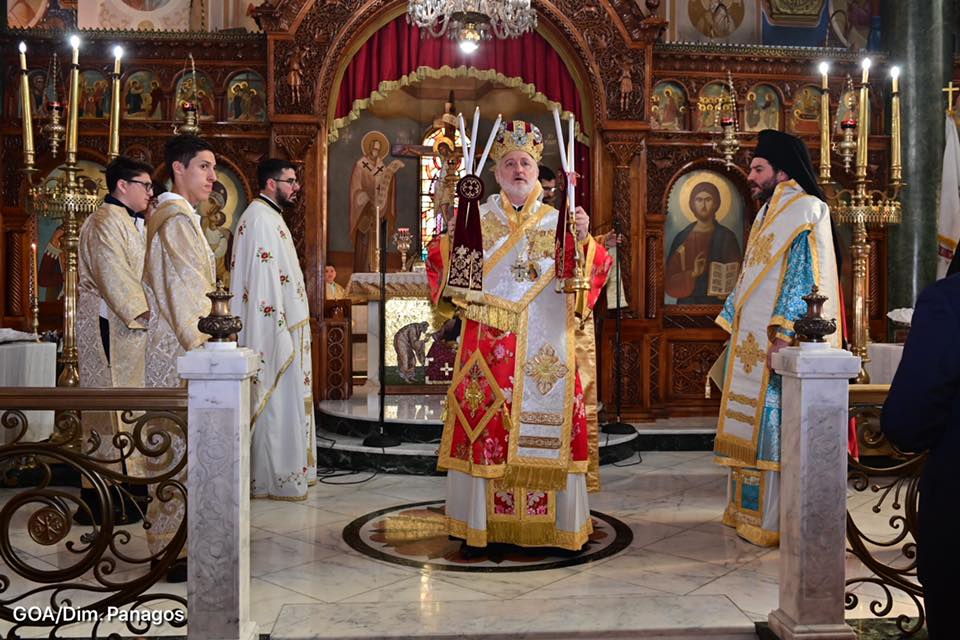 Στο Καθεδρικό Ναό της Αστόρια ο Αρχιεπ. Αμερικής