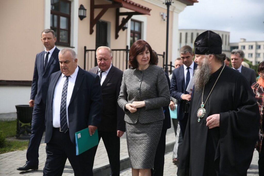 Жировичский монастырь посетила глава Администрации Президента