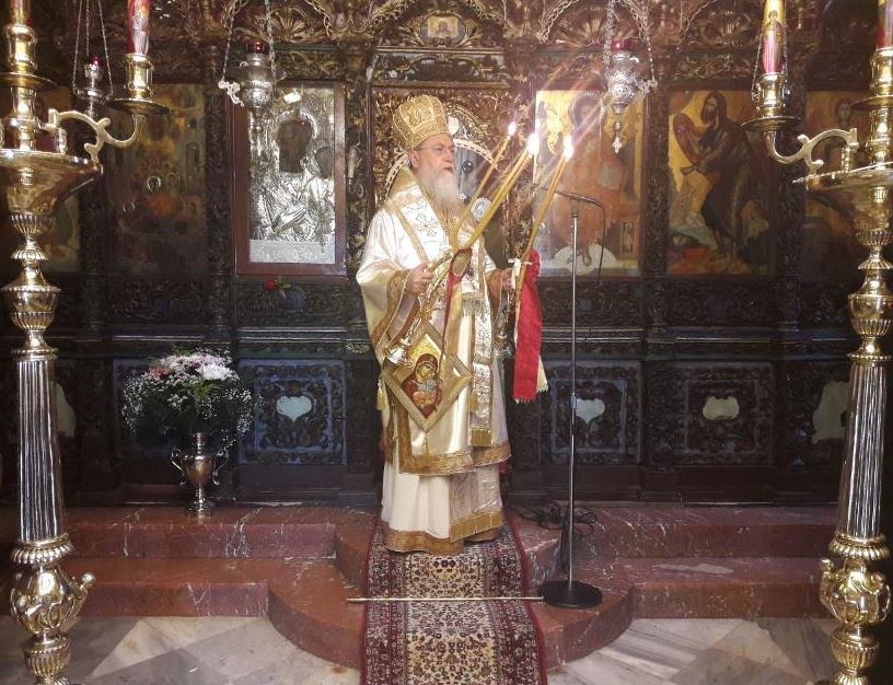 Ο Μητρ. Διονύσιος στην Ι. Μονή Παναγίας Φανερωμένης Χιλιομοδίου