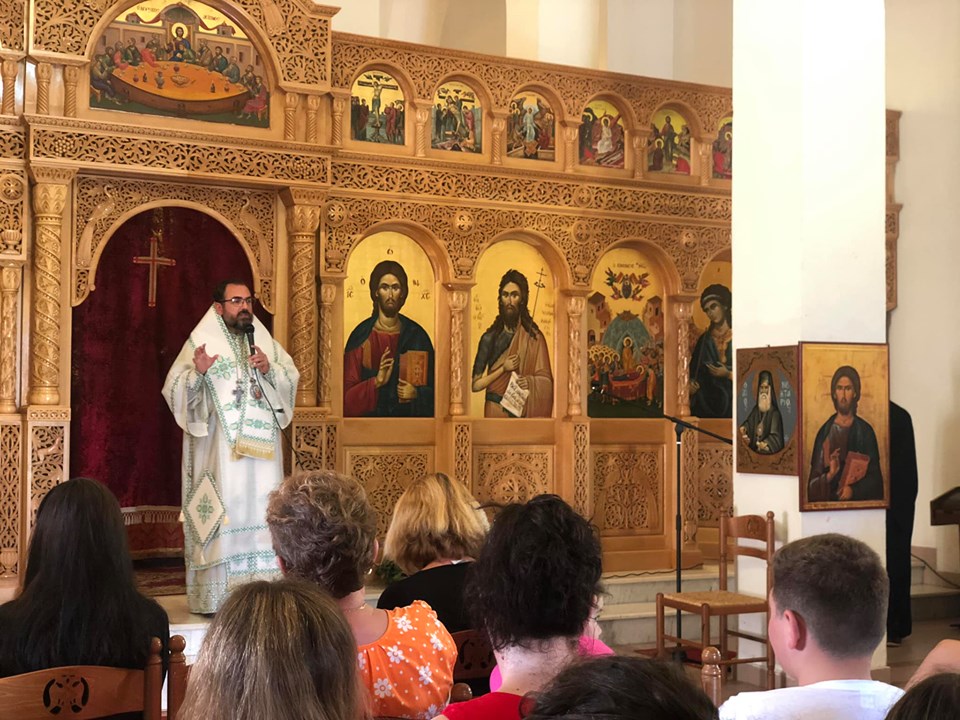 Metropolitan of Elbasan tours Metropolis-run summer camp