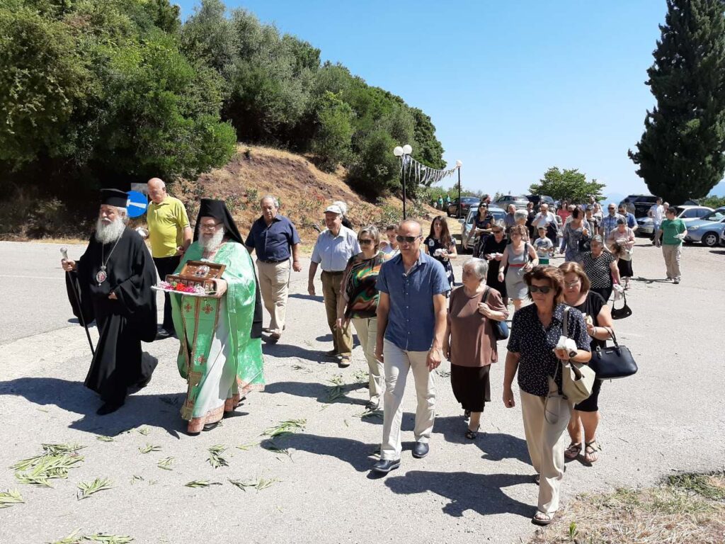 Πανηγύρισε το παρεκκλήσιο της Ι.Μ. Μεταμ. Σωτήρος Καμένων Βούρλων