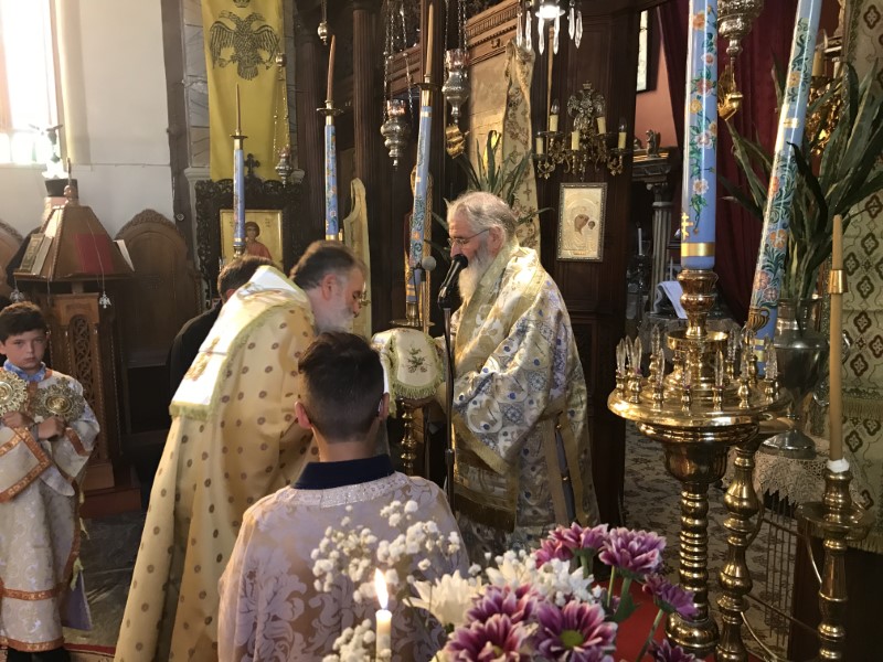 Στο ναό του Σωτήρος Χριστού Λέρου ο Μητρ. κ. Παΐσιος