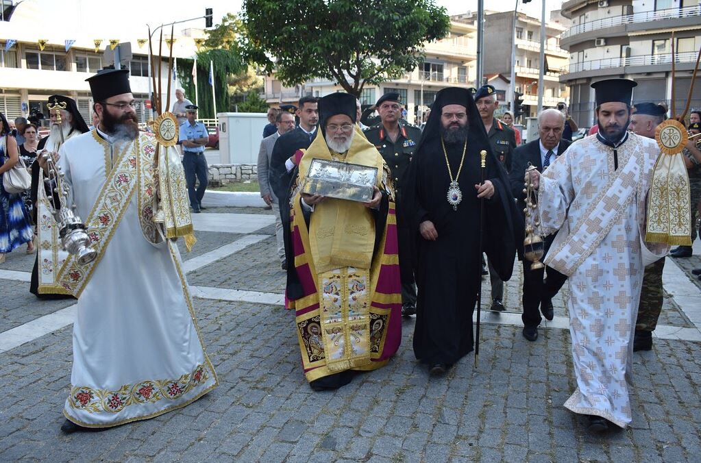 Η Κομοτηνή υποδέχτηκε την Τιμία Χείρα του Αγ. Βασιλείου