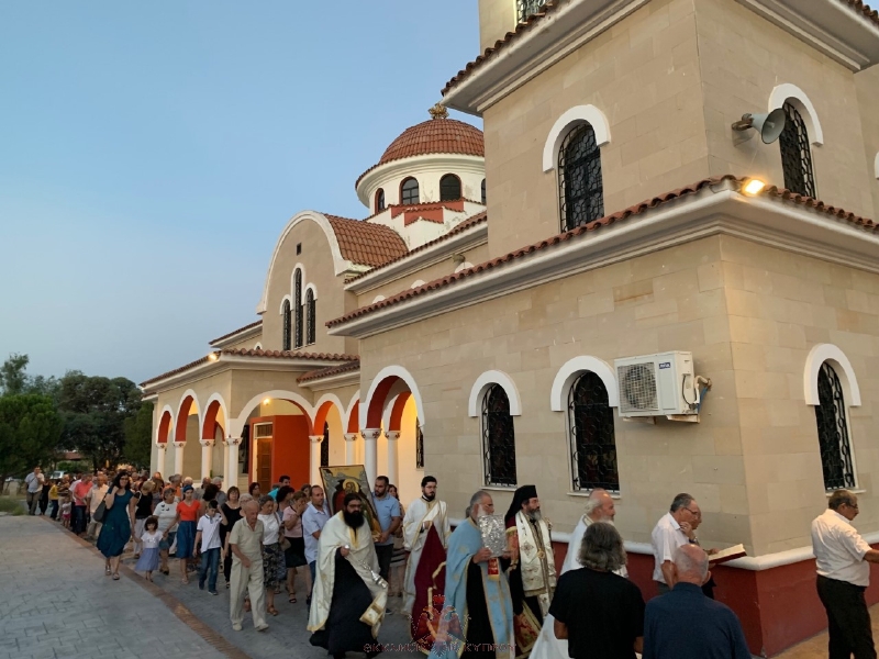 Στην προσφυγιά εόρτασαν οι Μαραθοβουνιώτες τον Προφ. Ηλία