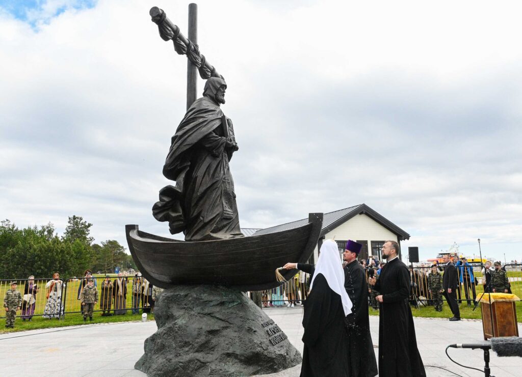 Ο Πατρ. Μόσχας στην ιστορική Μονή Κονέφσκυ