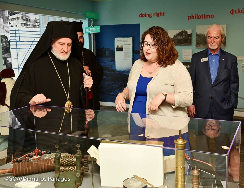 Στο Μουσείο Ελληνισμού του Σικάγο ο Αρχιεπ. Αμερικής