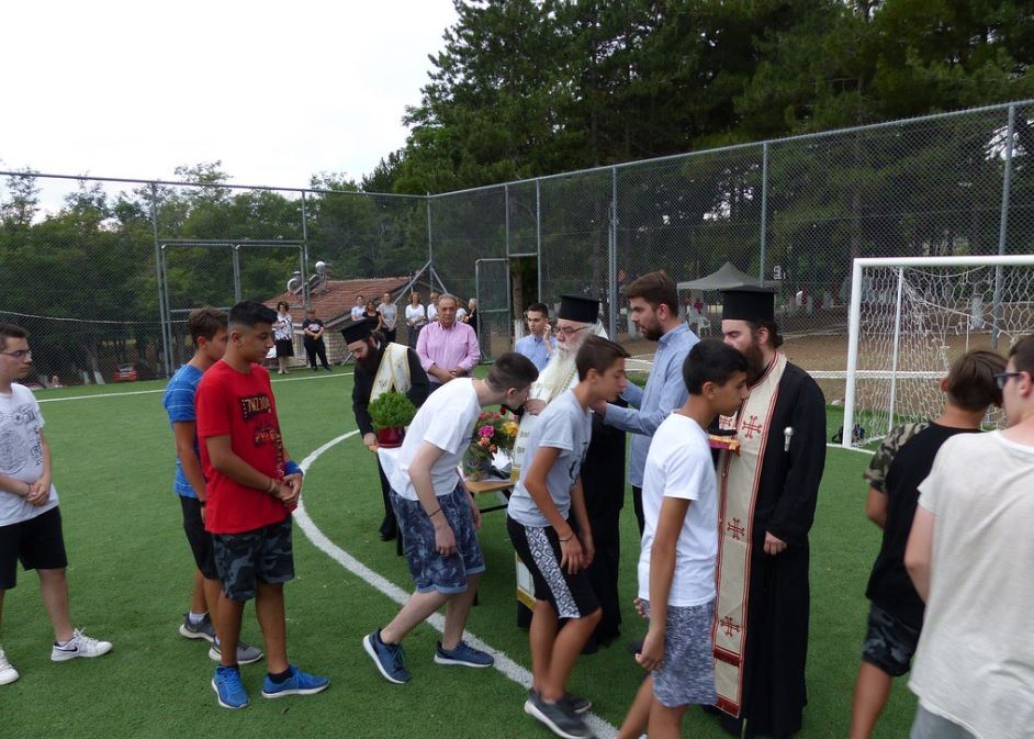 Ο Μητρ. Καστορίας ευλόγησε την 3η κατασκηνωτική περίοδο