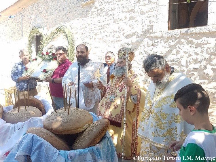 Στο Σιδηρόκαστρο Μάνης ο Μητρ. κ. Χρυσόστομος