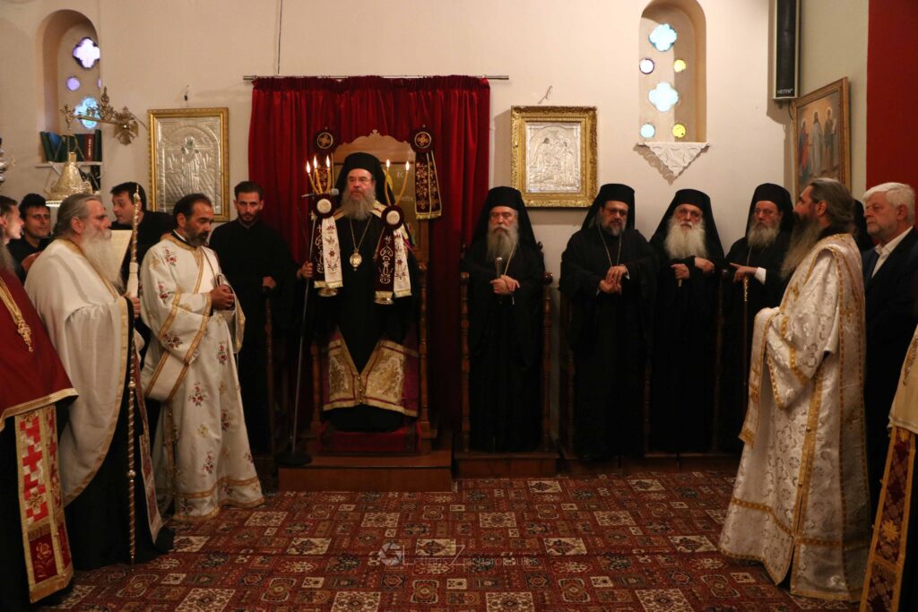 Ο Μητρ. Μαντινείας στον Αγ. Αλέξανδρο  Κάτω Ασέας