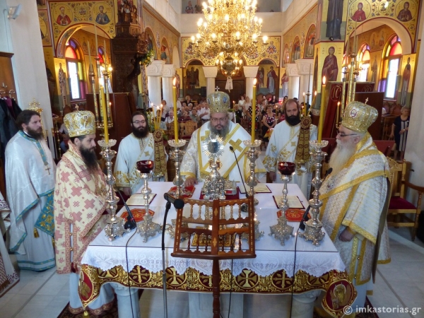 Λαμπρός εορτασμός του Αγίου Νικάνορος στην Μητρ.Καστοριάς