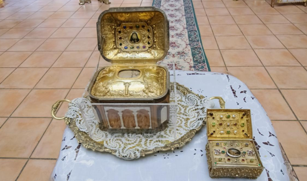 Moaștele Cuviosului Iosif Isihastul