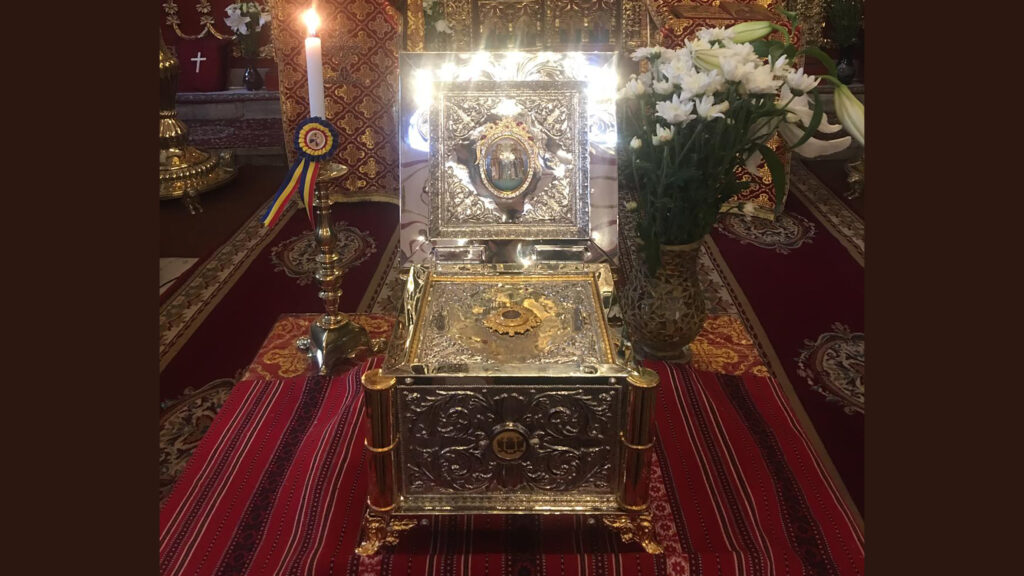 Racla cu un fragment din moaștele Sfântului Constantin Brâncoveanu a fost donată bisericii ctitorite de el în Istanbul
