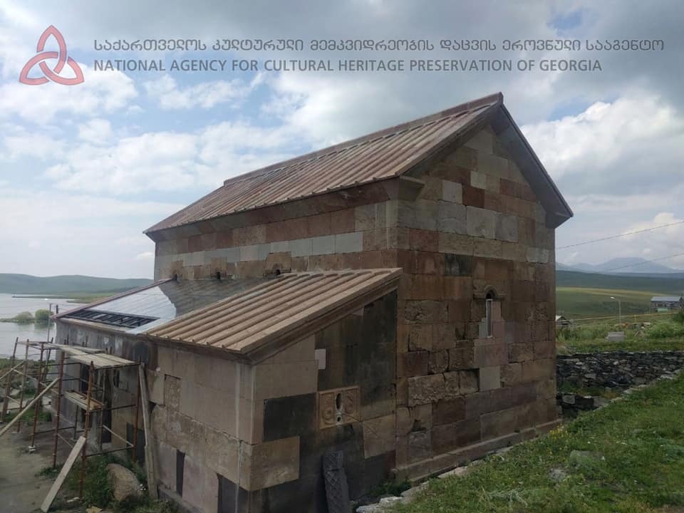 ნინოწმინდის სოფელ საღამოში იონა წინასწარმეტყველის სახელობის ეკლესიის მინაშენის რეაბილიტაცია დასრულდა