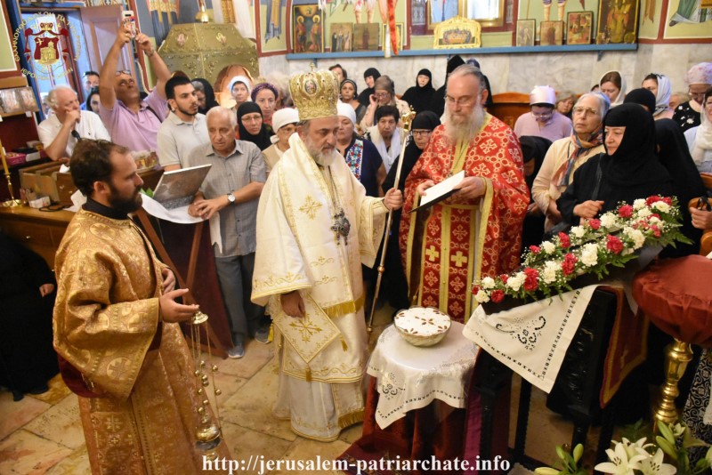 The Feast of the Holy Great Martyr and Healer Panteleimon at the Jerusalem Patriarchate