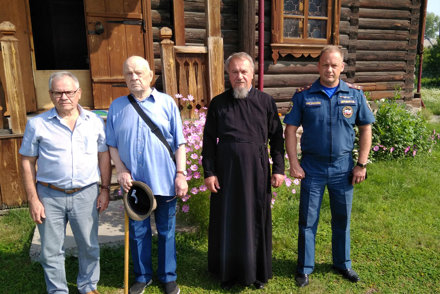 Члены Красноярского отделения ИППО исполнили желание ветерана Великой Отечественной войны