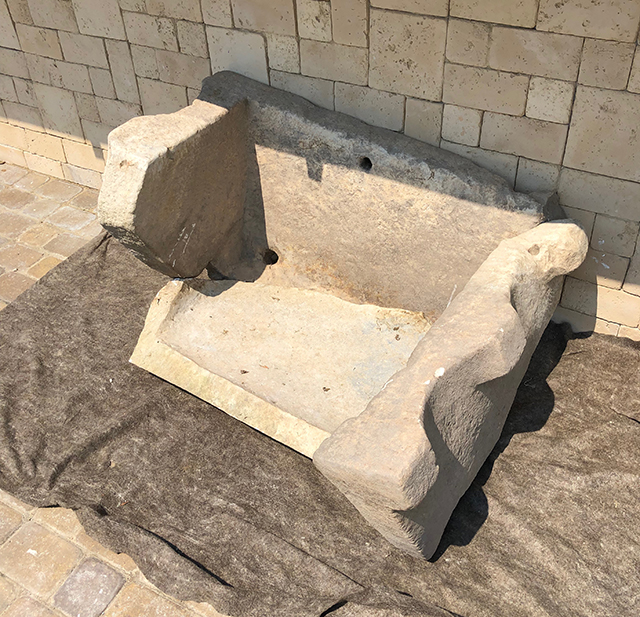 1,500 year old altar table and baptismal font discovered in southern Russia