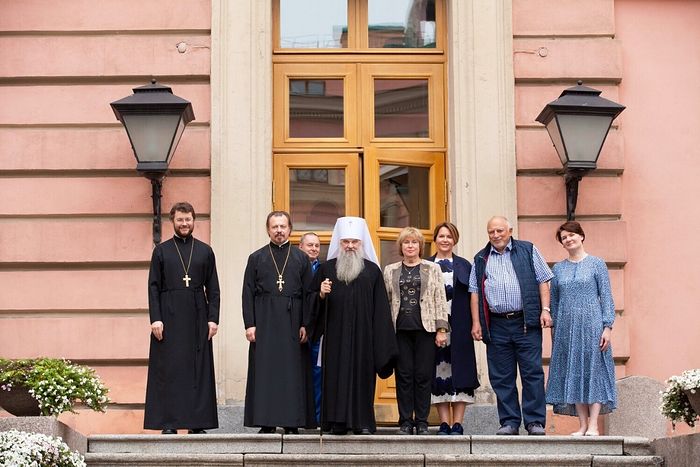 МИТРОПОЛИТ САНКТ-ПЕТЕРБУРГСКИЙ ВАРСОНОФИЙ ОСМОТРЕЛ ХРАМЫ РУССКОГО МУЗЕЯ