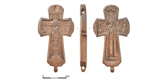 Ξύλινος σταυρός του 17ου αι. βρέθηκε στη Μόσχα