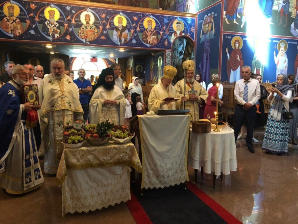 Слава манастира Светог Преображења у Милтону