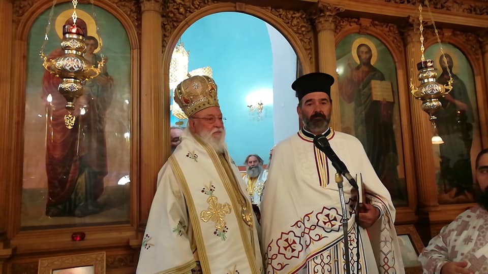 Χειροτονία Πρεσβυτέρου από τον Μητρ. Μαντινείας