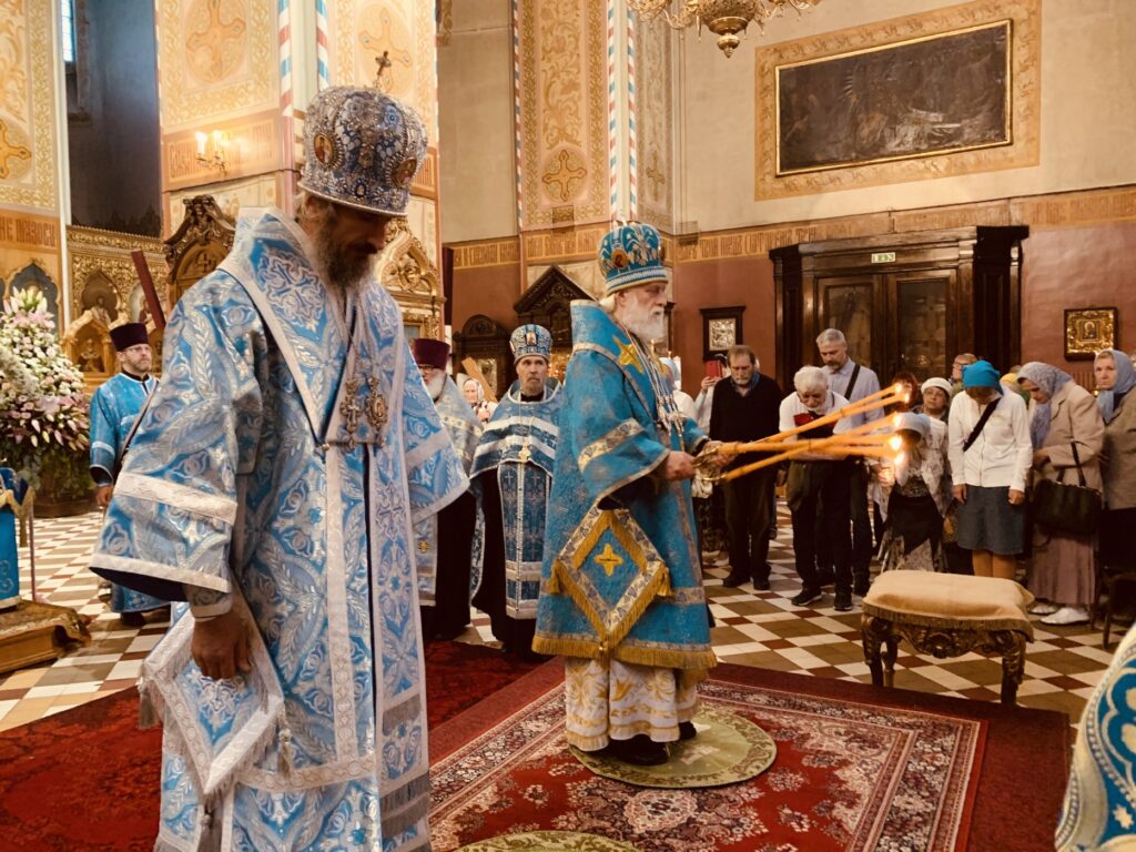 ЧИН ПОГРЕБЕНИЯ ПЛАЩАНИЦЫ БОЖИЕЙ МАТЕРИ В ТАЛЛИНСКОМ КАФЕДРАЛЬНОМ СОБОРЕ СВЯТОГО БЛАГОВЕРНОГО ВЕЛИКОГО КНЯЗЯ АЛЕКСАНДРА НЕВСКОГО