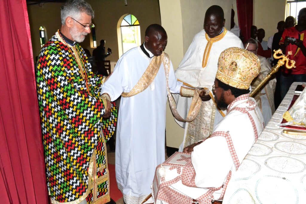 Orthodox Diocese of Gulu and Eastern Uganda: His Grace Bishop Silvester presided over Ordination of Deacon Simon Menya