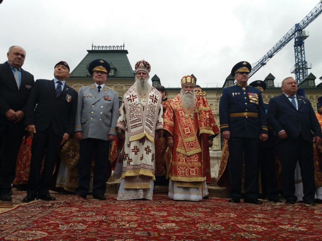 Bishop Jovan of Slavonia at St. Elijah’s festivities in Moscow