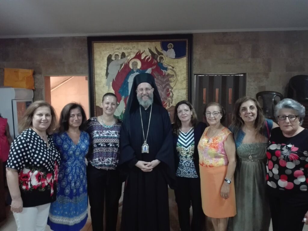 ‎صلاة البراكليسي في كنيسة مار الياس – المنصورية‎