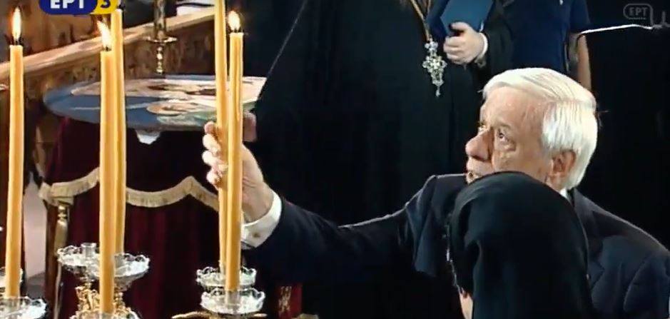 Το κερί του ΠτΔ στην Παναγία Σουμελά