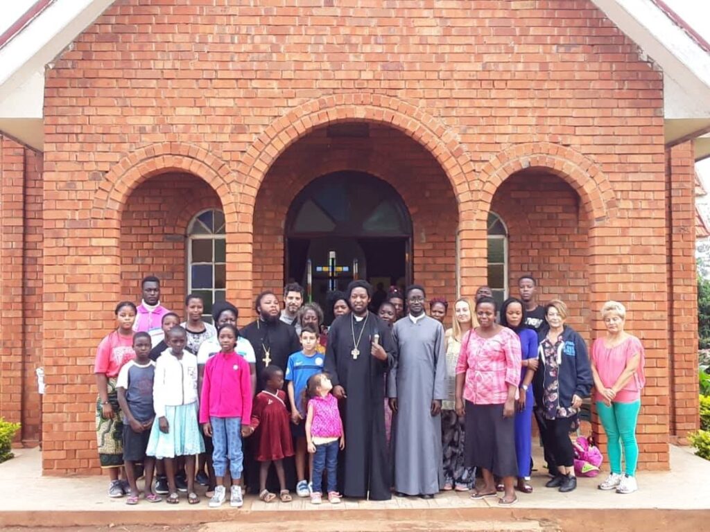 His Grace Bishop Silvester visited the Holy Resurrection Orthodox Cathedral in Jinja, Uganda