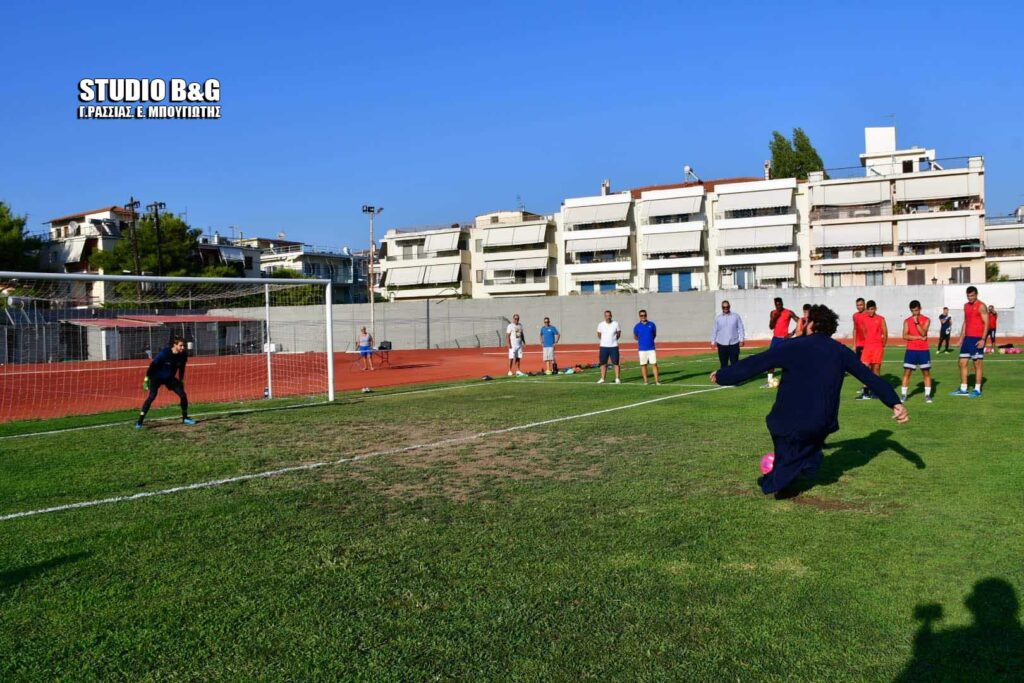 Κληρικός έπαιξε ποδόσφαιρο στο Ναύπλιο!