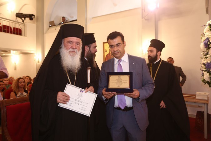 Επίτιμος Δημότης Ύδρας ο Αρχιεπ. Αθηνών