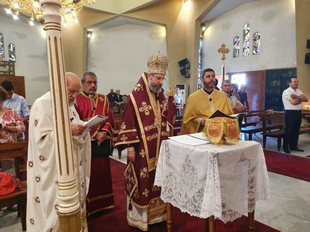 يوم الأحد الواقع فيه 25 آب 2019، ترأس راعي الأبرشية خدمة تكريس كنيسة مار الياس في حمانا،