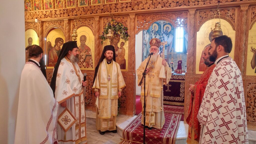 Çaste nga panairi i Fjetjes së Hyjlindëses së Tërëshenjtë Mari, në manastirin e Hirshëm të Shën Vlashit, 15 gusht 2019