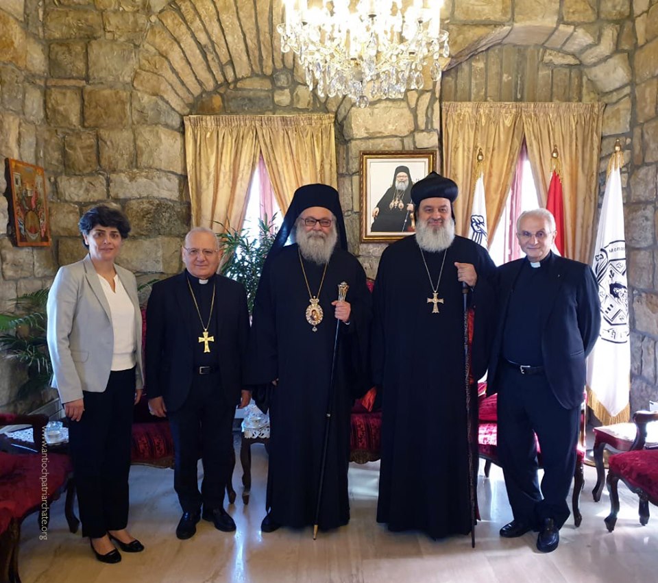 اجتماع لرؤساء مجلس كنائس الشرق الأوسط في دير مار الياس شويا