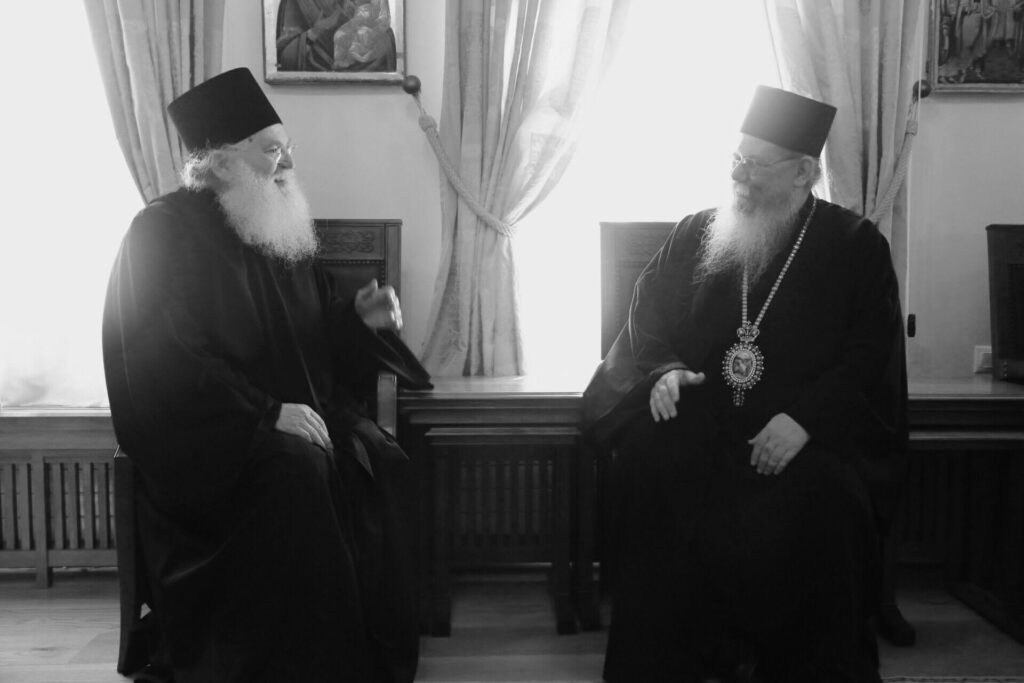 Ο Μητροπολίτης Φιλίππων στην Ιερά Μεγίστη Μονή Βατοπαιδίου