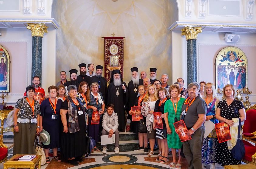 Στους Αγίους Τόπους για την εορτή της Κοιμήσεως της Θεοτόκου ο Μητρ.Βεροίας