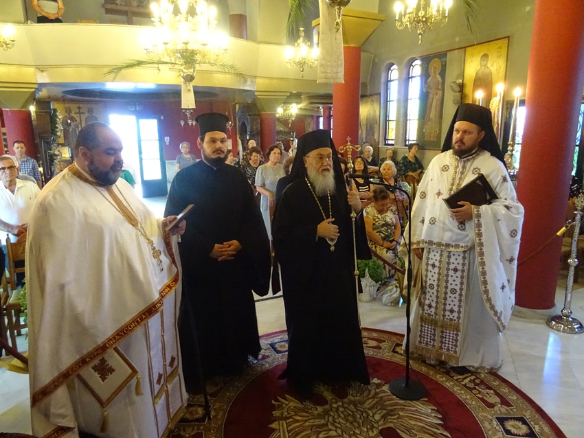 H μεγάλη Δεσποτική Εορτή της Μεταμορφώσεως του Σωτήρος στη Μητρ.Κορίνθου