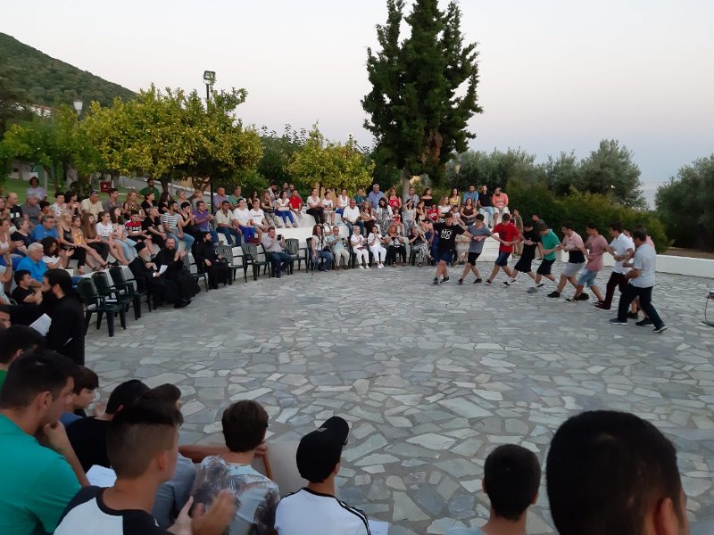 Στην γιορτή λήξης της Στ’ Κατασκηνωτικής περιόδου ο Μητρ. Χαλκίδος