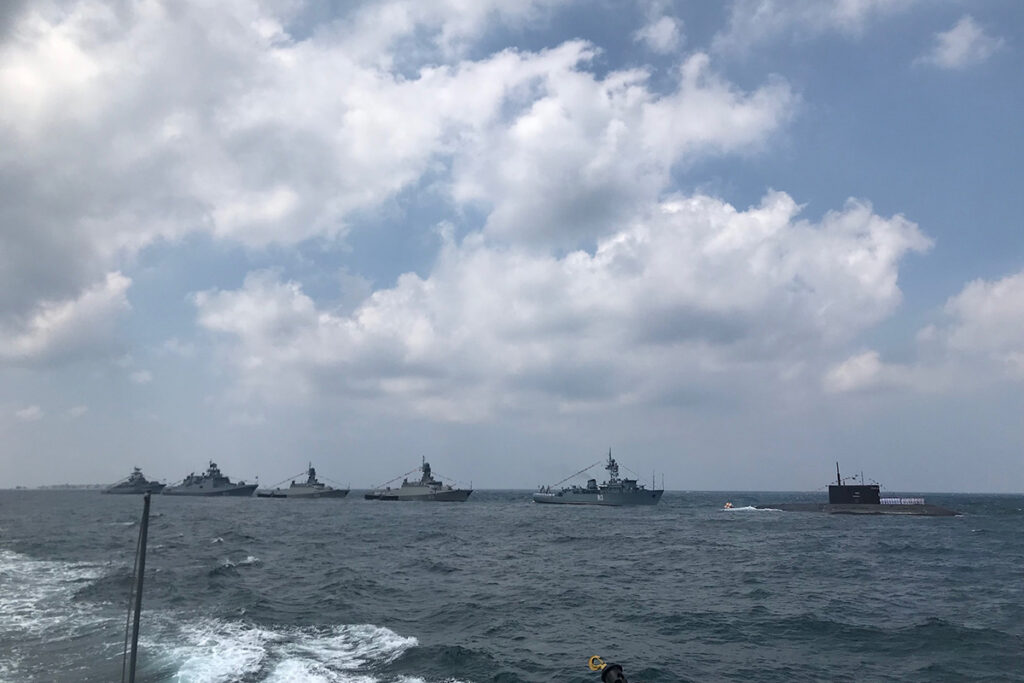 Representative of Russian Orthodox Church attends naval parade in Syrian city of Tartus