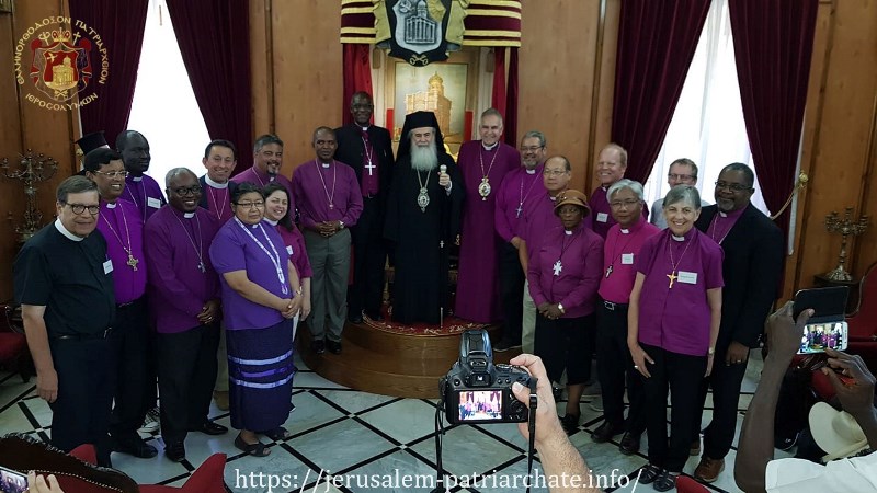 Επίσκεψη Αγγλικανών στο Πατριαρχείο Ιεροσολύμων