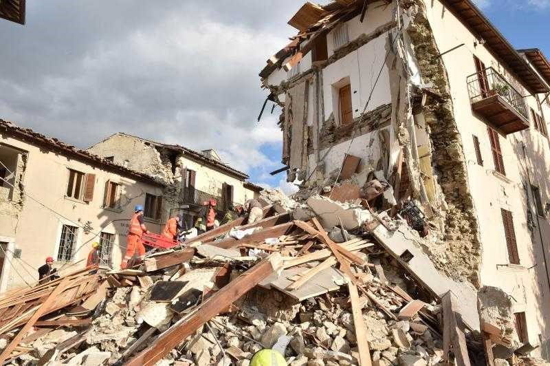 Victimele cutremurului din Amatrice au fost comemorate la trei ani de la tragedie