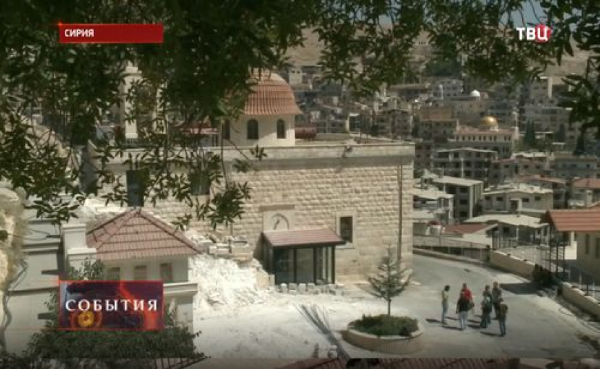 Храмы одного из крупнейших центров христианского паломничества восстанавливают в Сирии